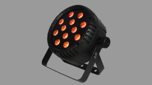 12 x 10-watt RGBA LED PARs